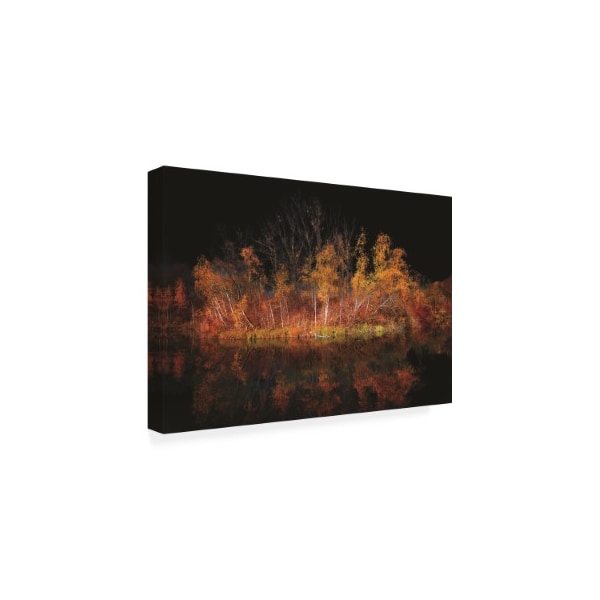 Philippe Sainte Laudy 'Autumn Love' Canvas Art,16x24